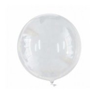 Balão Bubble Bobo Ball Transparente 17,3" 44cm 8574