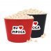 Balde de Pipoca 1.5 Litro Vermelho Ultra Megaton