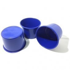 Kit 10 Baldes de Pipoca 1.5 Litro Azul Escuro Ultra Megaton