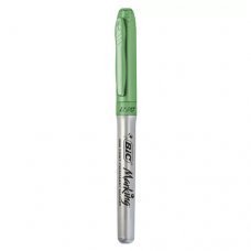 Marcador Permanente Marking Verde Metálico Bic