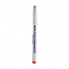 Marcador Permanente Ponta Fina 06210 Vermelho Acrilex