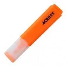Caneta Marca Texto Laranja Acrilex
