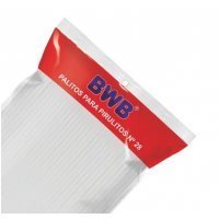 Palito para Pirulito Grande Cristal N°28 50 unidades BWB