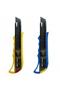 Estilete Profissional com Trava Metal Largo 18mm 91412 Leoarte