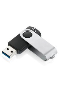 Pen Drive 32GB Multilaser Twist USB 3.0 PD989 Preto