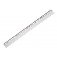 Regua Plástica 30cm Cristal Waleu